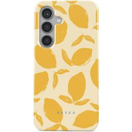 Burga Tough Samsung Galaxy S24 Hülle Hardcase Backcover Stoßfest - Lemon Tart