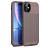 Mobigear Racing iPhone 12 Pro Max Hülle Flexibles TPU Backcover - Braun