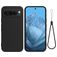 Mobigear Colors Google Pixel 9 Pro XL Hülle Flexibles TPU Backcover - Schwarz