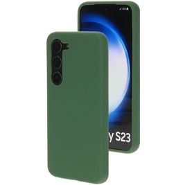 Mobiparts Samsung Galaxy S23 Silikon Hülle Backcover - Forest Green