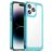 Mobigear Crystal iPhone 14 Pro Max Hülle Hardcase Backcover - Transparent / Türkis