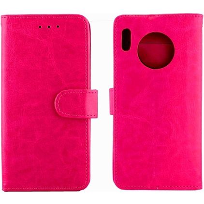 Mobigear Wallet Huawei Mate 30 Hülle Klapphülle Geldbörse - Pink