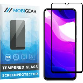 Mobigear Premium Xiaomi Mi 10 Lite Panzerglas Gehärtetes Glas Displayschutz - Hüllenfreundlich - Schwarz