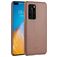 Mobigear Croco Huawei P40 Hülle Hardcase Backcover - Braun