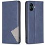 Mobigear Rhombus slim Samsung Galaxy A05 Hülle Klapphülle - Blau