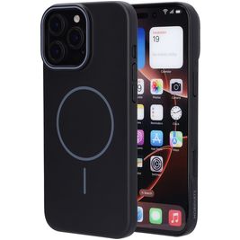 Mobiparts Slim Line iPhone 16 Pro Max MagSafe Hülle Hardcase Backcover - Onyx Black