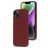 Mobiparts iPhone 14 Plus Silikon Hülle Backcover - Plum Red