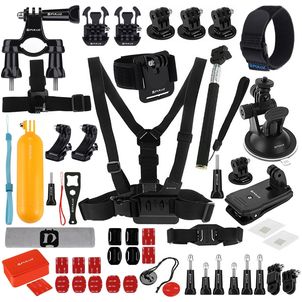 Puluz GoPro Mount Zubehör Starter Pack 53 Teile