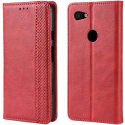 Mobigear Sensation Google Pixel 3a Klapphülle Portemonnaie - Rot