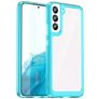 Mobigear Crystal Samsung Galaxy S23 Plus Hülle Hardcase Backcover - Transparent / Türkis