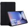 Mobiparts Tri Fold Samsung Galaxy Tab S10 Ultra Hülle Klapphülle - Schwarz