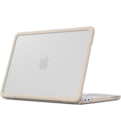 Mobigear Shockproof Pro MacBook Neo 13 Zoll (2026) Hardcase Hülle MacBook Case - Braun - Model A3404