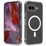 Mobigear Crystal Durchsichtig Google Pixel 9a MagSafe Hülle Hardcase Backcover - Transparent