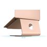 rain design mStand 360 Laptop-Ständer - Roségold Universal