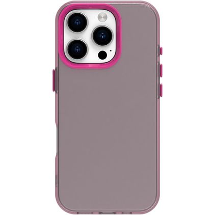 Mobigear Crystal iPhone 16 Pro Hülle Hardcase Backcover - Rot