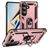 Mobigear Armor ring Samsung Galaxy S26 Hülle Hardcase Backcover Stoßfest mit Ringhalter - Roségold