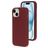 Mobiparts iPhone 15 Silikon Hülle Backcover - Plum Red