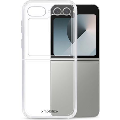 Mobilize Gelly Transparent Samsung Galaxy Z Flip 6 TPU (flexibel) Backcover - Transparent