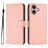 Mobigear Urban Wallet iPhone 16 Hülle Klapphülle Geldbörse - Pink