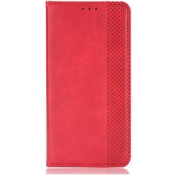 Mobigear Sensation Vivo Y76 Hülle Klapphülle Geldbörse - Rot