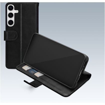 Mobilize Premium Gelly Samsung Galaxy S26 Hülle Klapphülle Geldbörse - Schwarz