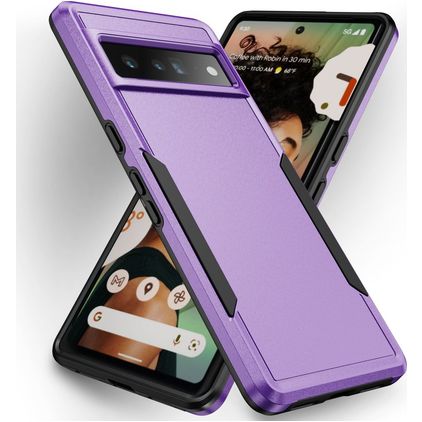 Mobigear Heavy Armor Google Pixel 7 Pro Hülle Hardcase Backcover Stoßfest - Lila