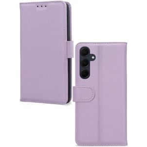 Mobilize Premium Gelly Wallet Samsung Galaxy A35 Hülle Klapphülle Geldbörse - Lila