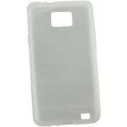 Mobilize Gelly Samsung Galaxy S2 Hülle Flexibles TPU Backcover - Weiß