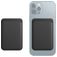 Mobigear Wallet Kartenetui - 3 Karten - MagSafe Kompatibel - Schwarz