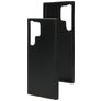 Mobiparts Classic Samsung Galaxy S23 Ultra Hülle Flexibles TPU Backcover - Matt Black