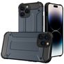Mobigear Outdoor iPhone 14 Pro Max Hülle Hardcase Backcover Stoßfest - Marineblau