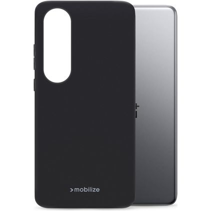 Mobilize Rubber Gelly OnePlus Nord CE 4 Lite TPU (flexibel) Backcover - Schwarz
