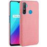 Mobigear Croco Realme C3 Hülle Hardcase Backcover - Pink