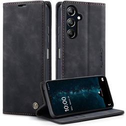 CaseMe 013 Samsung Galaxy A16 Hülle Klapphülle Geldbörse - Schwarz