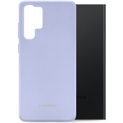 Mobilize Rubber Gelly Samsung Galaxy S23 Ultra Hülle Flexibles TPU Backcover - Pastel Purple