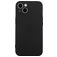 Mobigear Colors iPhone 15 Plus Hülle Flexibles TPU Backcover - Schwarz