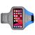 Mobigear Easy Fit Handyhalterung Joggen OPPO Reno 6 Pro 5G Sporthülle Neopren Sportarmband - Blau