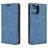 Mobigear Retro Slim iPhone 12 Pro Hülle Klapphülle Geldbörse - Blau