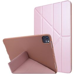 Mobigear Origami iPad Air 11 Zoll (2024) Hülle Klapphülle - Roségold