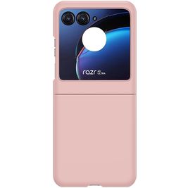 Mobigear Colors Motorola Razr 40 Ultra Hülle Hardcase Backcover - Pastellrosa