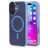 Mobiparts Hardcover iPhone 17 MagSafe Hülle Hardcase Backcover - Satin Light Blue