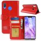 Mobigear Wallet Huawei Nova 3 Hülle Klapphülle Geldbörse - Rot
