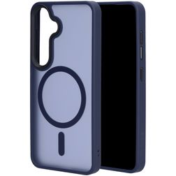 Mobiparts Hardcover Samsung Galaxy S25 MagSafe Hülle Hardcase Backcover - Satin Blue