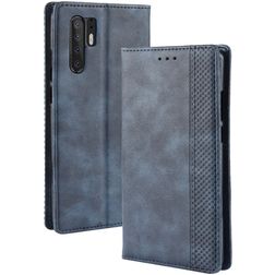 Mobigear Sensation Huawei P30 Pro Hülle Klapphülle Geldbörse - Blau