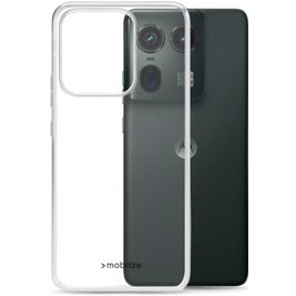 Mobilize Gelly Durchsichtig Motorola Edge 50 Ultra Hülle Flexibles TPU Backcover - Transparent