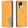 Mobigear Rhombus Slim Xiaomi 12T Hülle Klapphülle - Cognac
