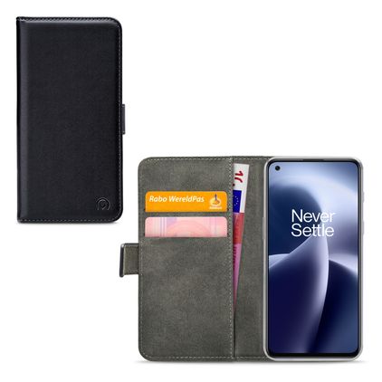 Mobilize Classic Gelly Wallet OnePlus Nord 2T 5G Klapphülle Portemonnaie - Schwarz