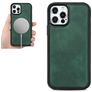 Mobigear Excellent iPhone 12 Pro Max MagSafe Hülle Backcover - Grün
