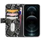 Mobilize Magnet Zipper iPhone 12 Pro Max Hülle Abnehmbare 2in1 Klapphülle Geldbörse - Schwarz