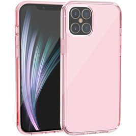 Mobigear Crystal iPhone 12 Hülle Hardcase Backcover - Pink